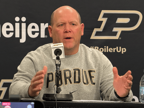 Purdue coach Barry Odom